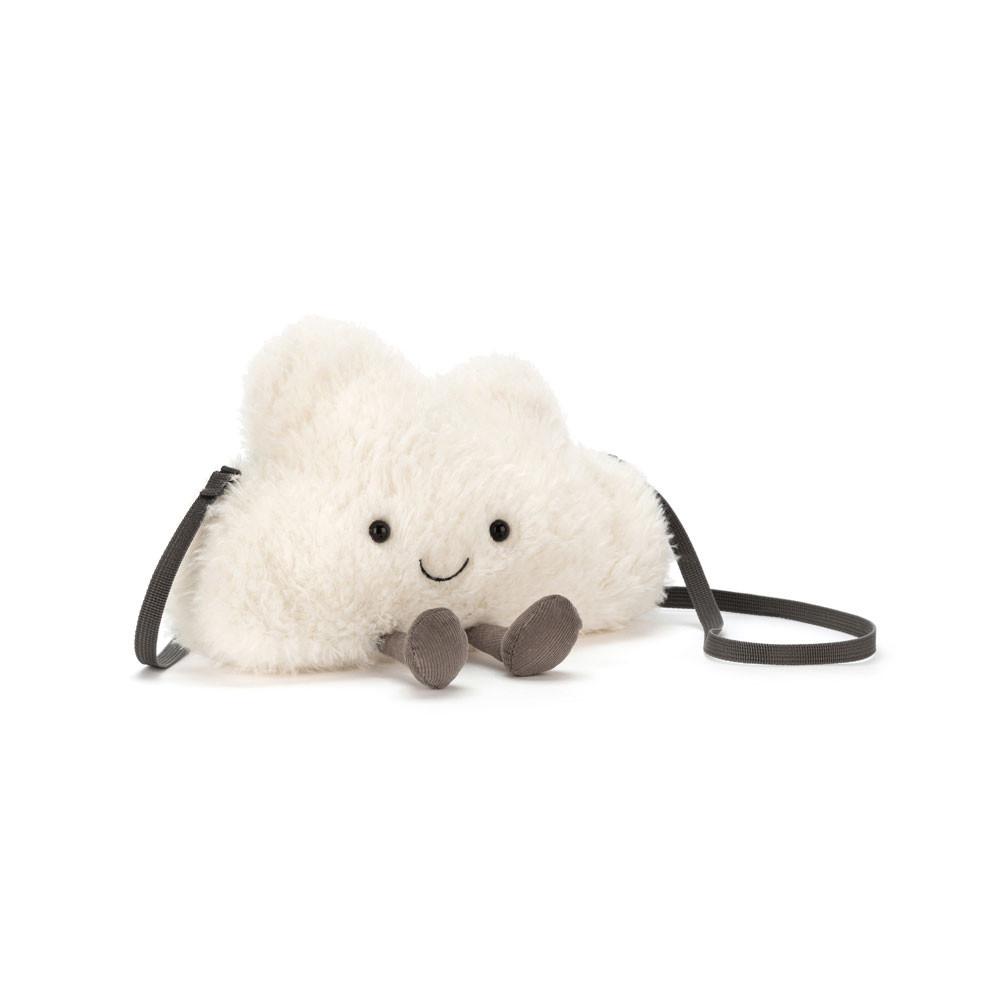 Jellycat Cloud 20cm x 23cm x 5cm Tasche Weiß | Deutschland  127-IUXMNL