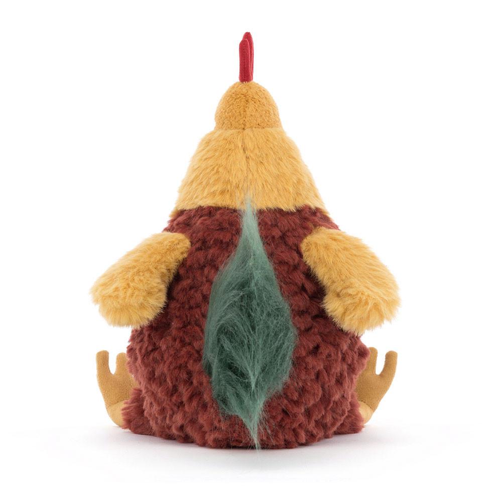 Jellycat Cluny Cockerel 26cm x 12cm x 15cm Animals Braun | Deutschland  809-GNJRMV