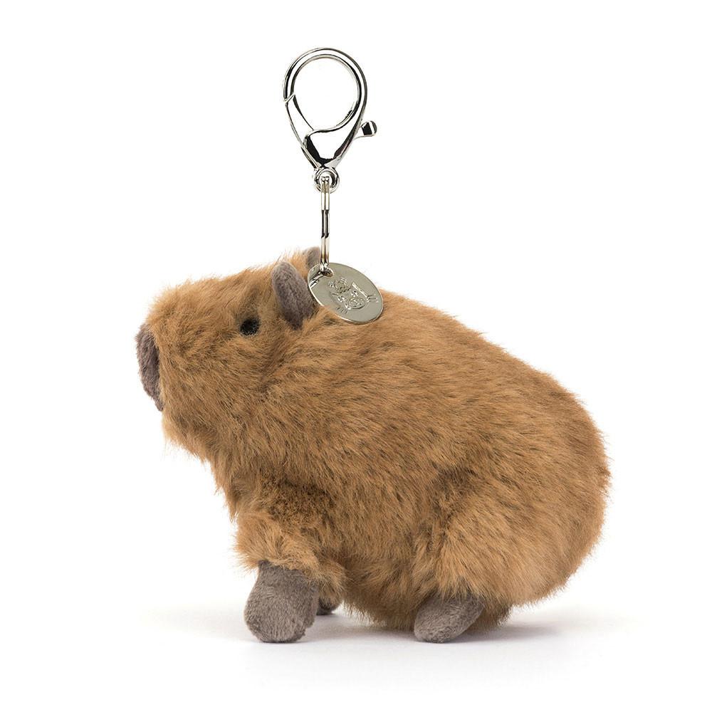 Jellycat Clyde Capybara 14cm x 6cm x 10cm Bag Charm Braun | Deutschland  859-KYBSGL