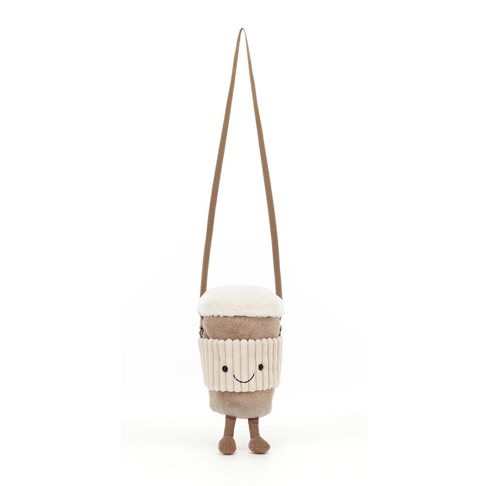Jellycat Coffee-To-Go 20cm x 9cm x 9cm Tasche Beige | Deutschland  826-MCPDGT