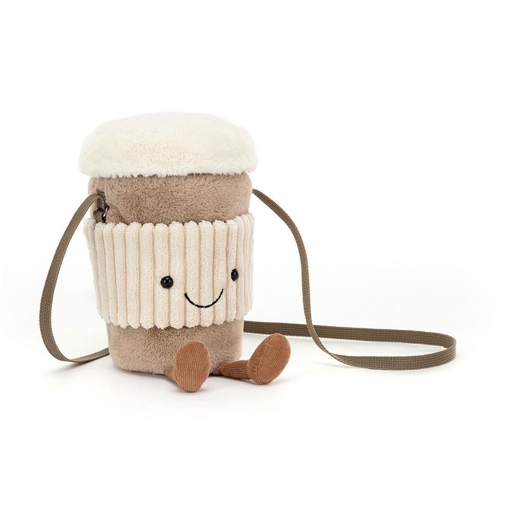 Jellycat Coffee-To-Go 20cm x 9cm x 9cm Tasche Beige | Deutschland  826-MCPDGT