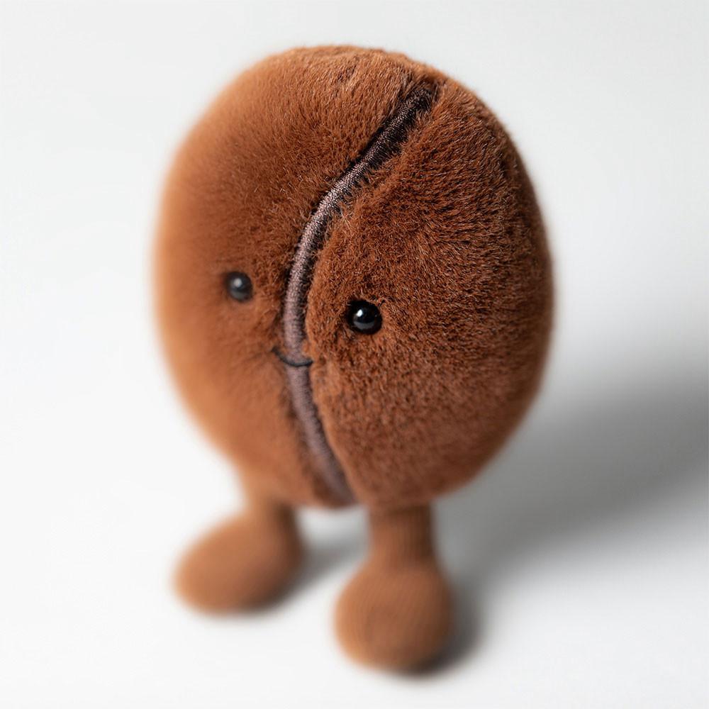 Jellycat Coffee Bean 13cm x 8cm x 6cm Amuseables Braun | Deutschland  853-CTAHBR