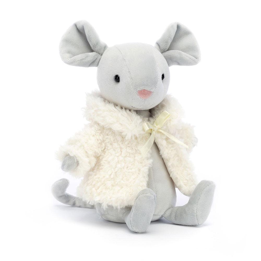 Jellycat Comfy Coat Mouse 18cm x 7cm x 6cm Animals Grau | Deutschland  758-THKVSW