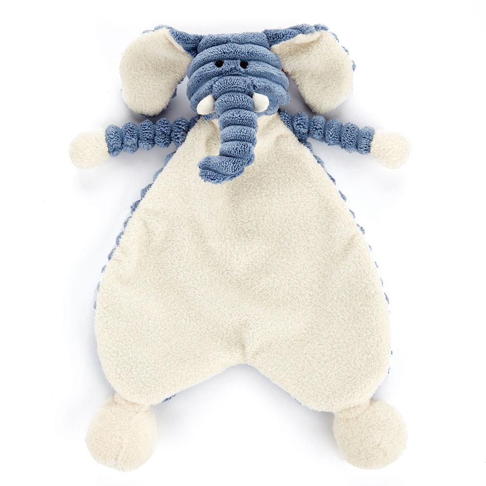 Jellycat Cordy Roy Baby Elephant Comforter 25cm x 18cm x 8cm Baby & Books Blau | Deutschland  486-ABDELO