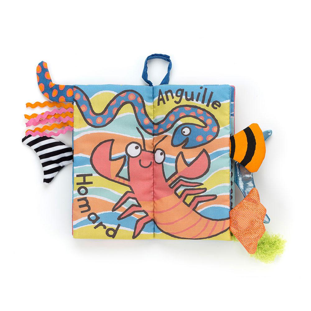 Jellycat Coucou Mer 22cm x 13cm x 5cm Baby & Books Blau | Deutschland  107-CKESLD