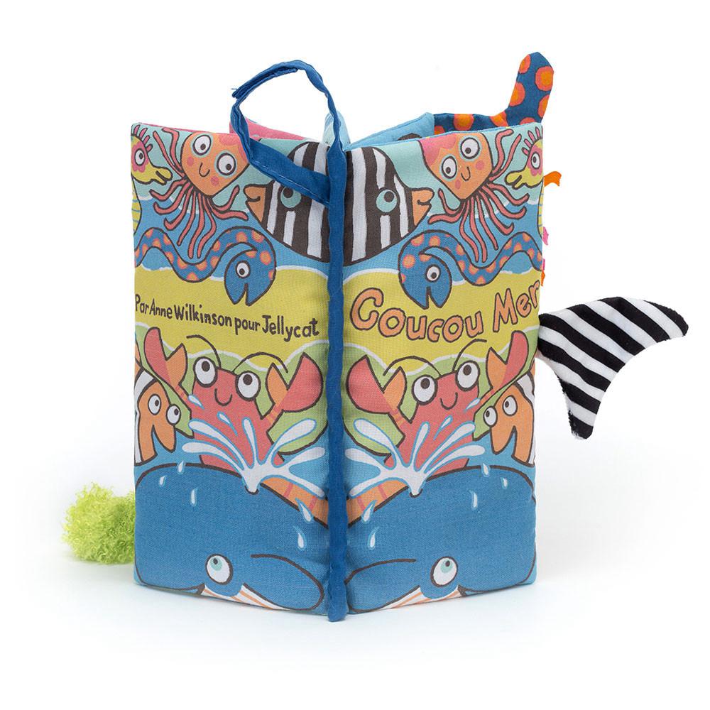 Jellycat Coucou Mer 22cm x 13cm x 5cm Baby & Books Blau | Deutschland  107-CKESLD
