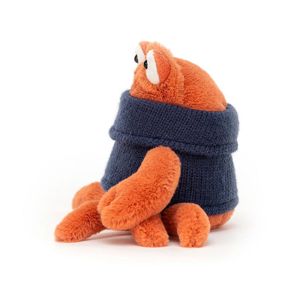 Jellycat Cozy Crew Crab 12cm x 10cm x 7cm Animals Orange | Deutschland  634-XAZFGL