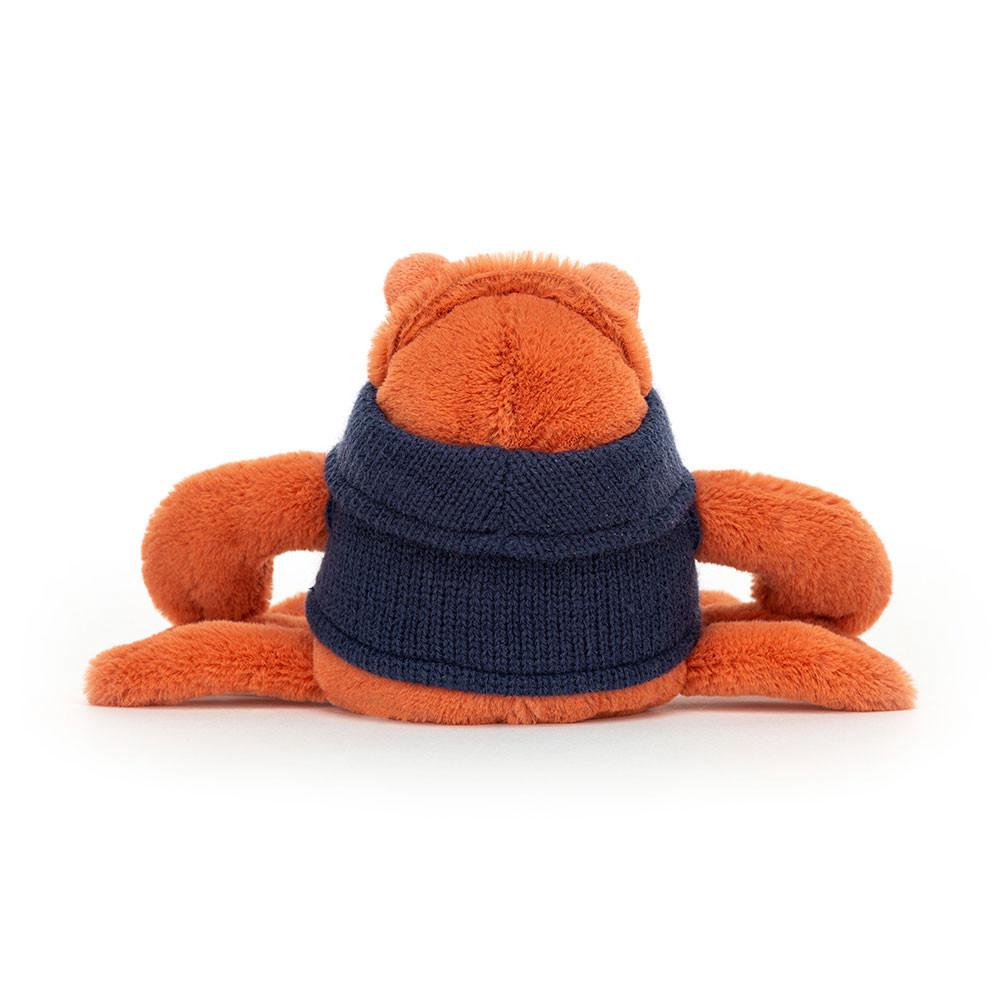 Jellycat Cozy Crew Crab 12cm x 10cm x 7cm Animals Orange | Deutschland  634-XAZFGL
