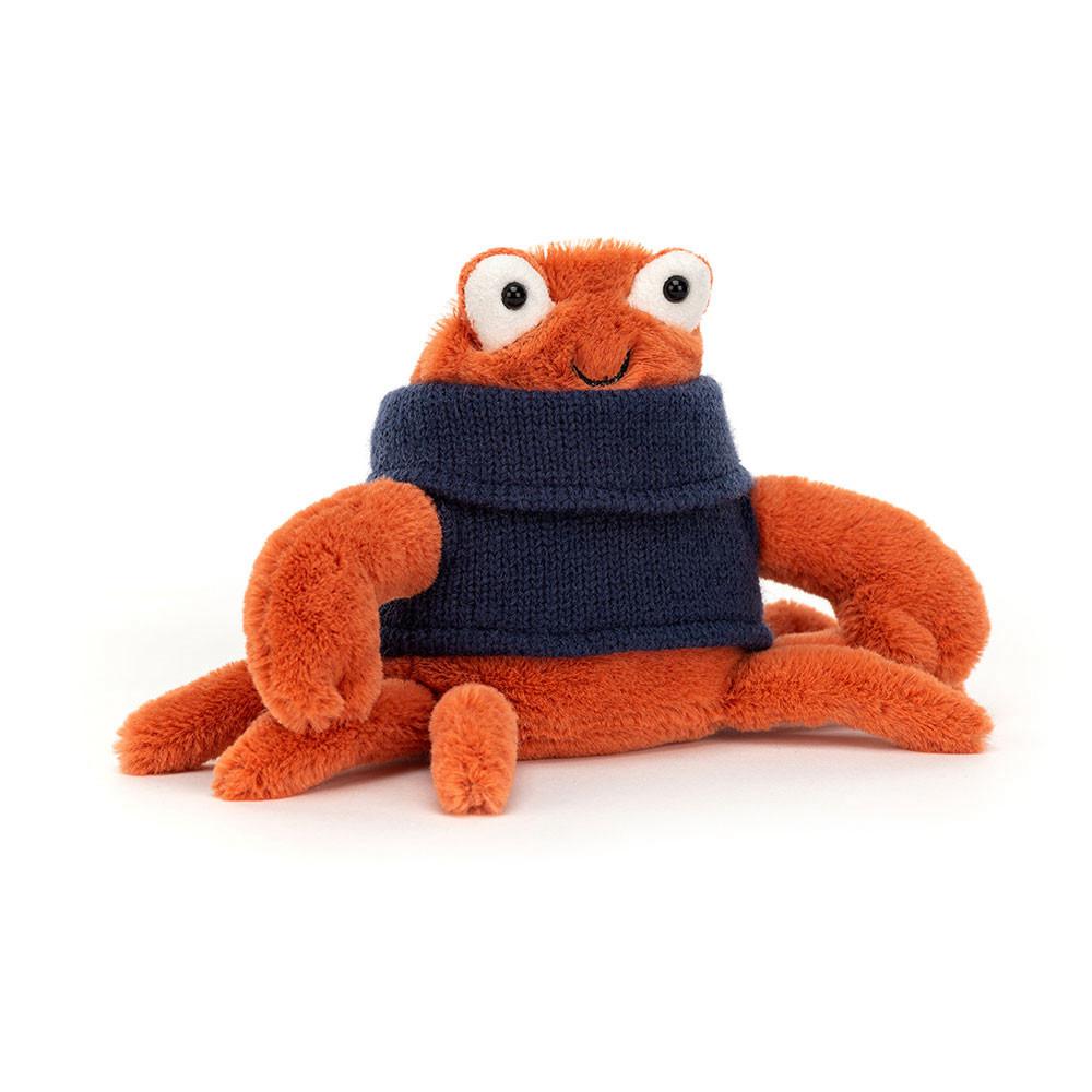 Jellycat Cozy Crew Crab 12cm x 10cm x 7cm Animals Orange | Deutschland  634-XAZFGL
