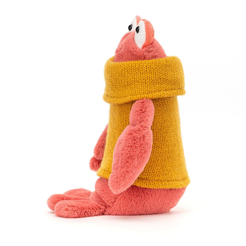 Jellycat Cozy Crew Lobster 16cm x 6cm x 7cm Animals Rot | Deutschland  078-TYPXRS