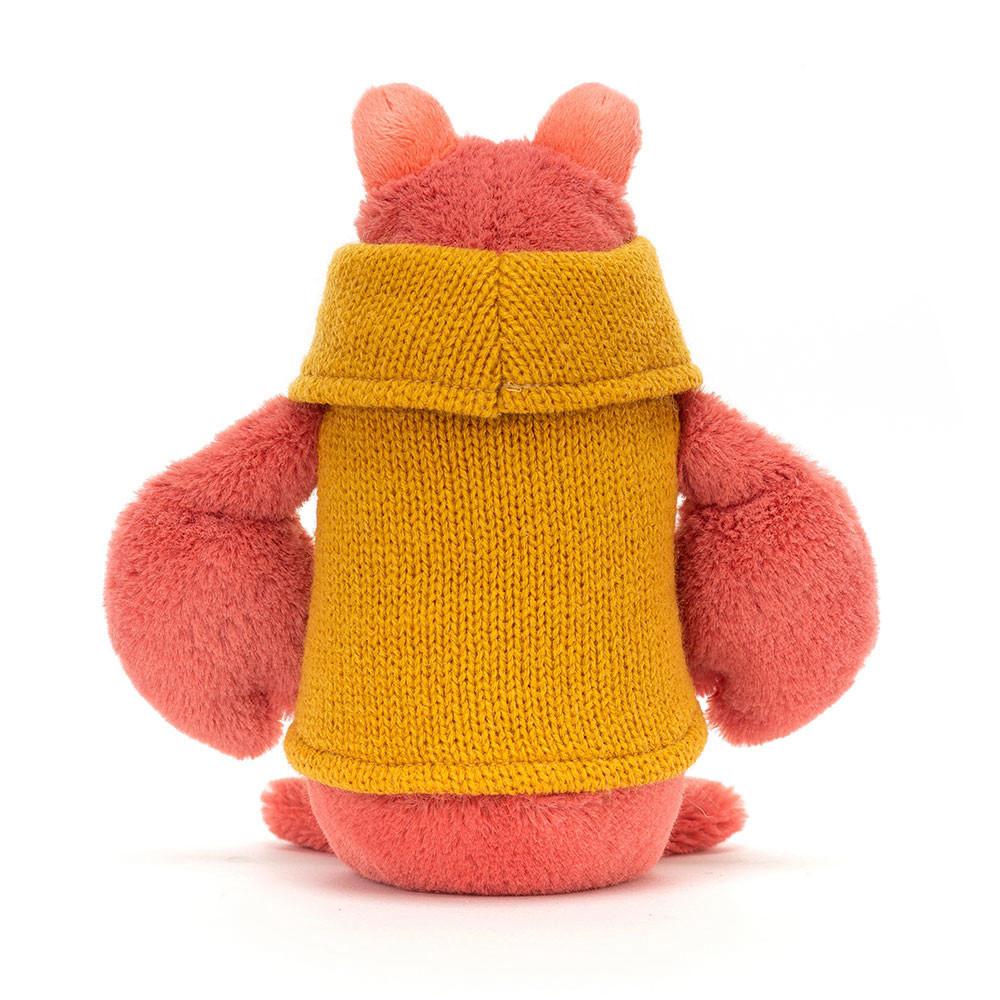 Jellycat Cozy Crew Lobster 16cm x 6cm x 7cm Animals Rot | Deutschland  078-TYPXRS