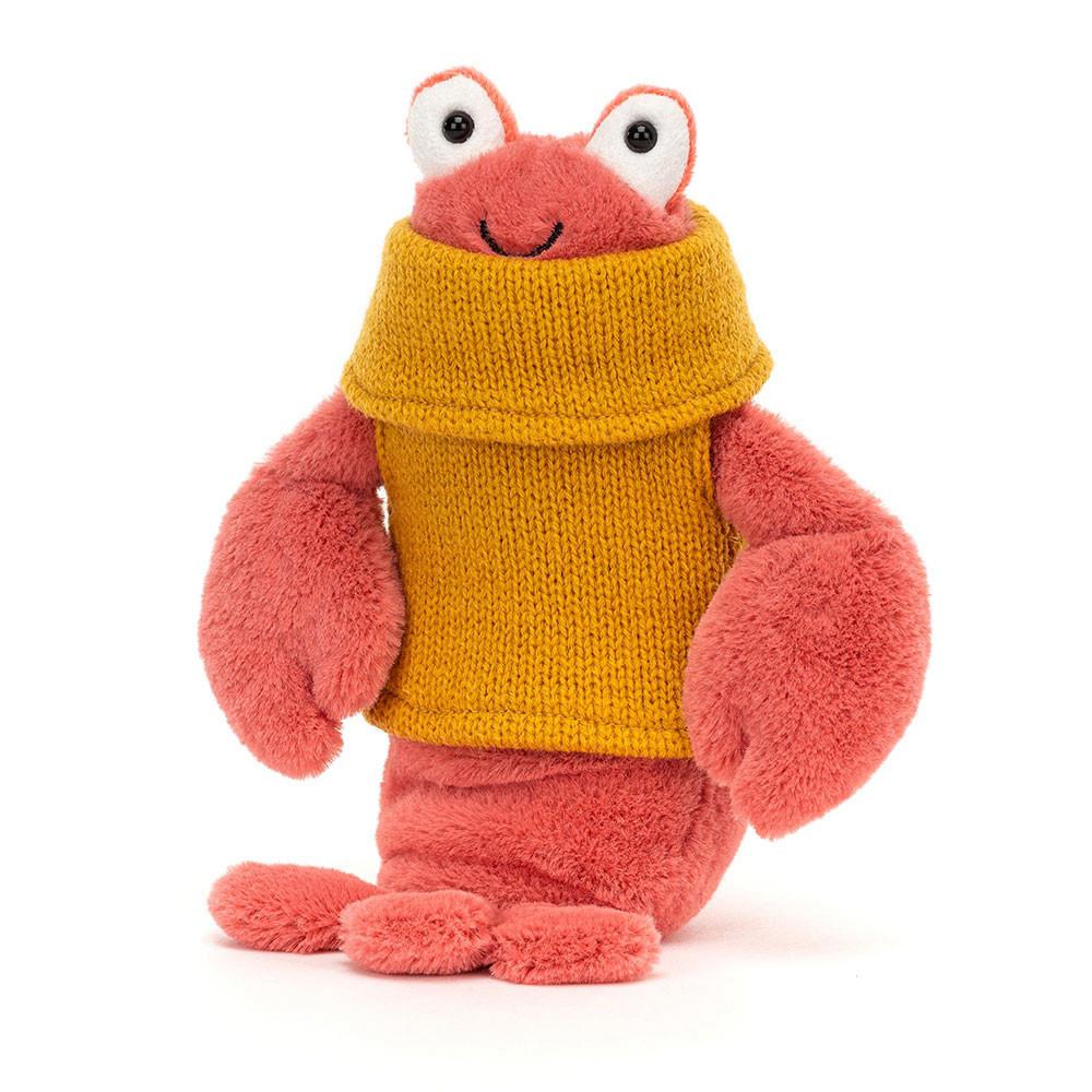 Jellycat Cozy Crew Lobster 16cm x 6cm x 7cm Animals Rot | Deutschland  078-TYPXRS