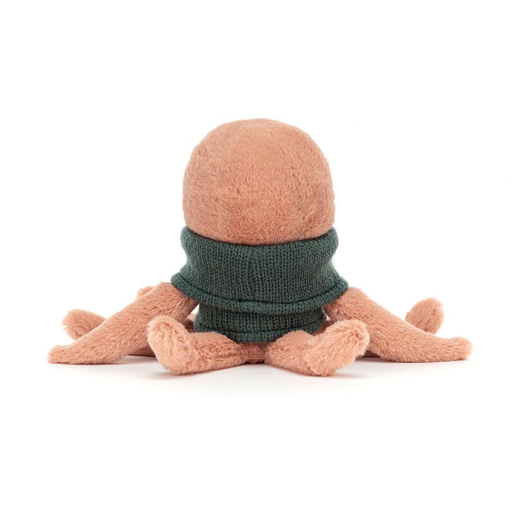 Jellycat Cozy Crew Octopus 20cm x 6cm x 6cm Animals Orange | Deutschland  435-XIMJCA