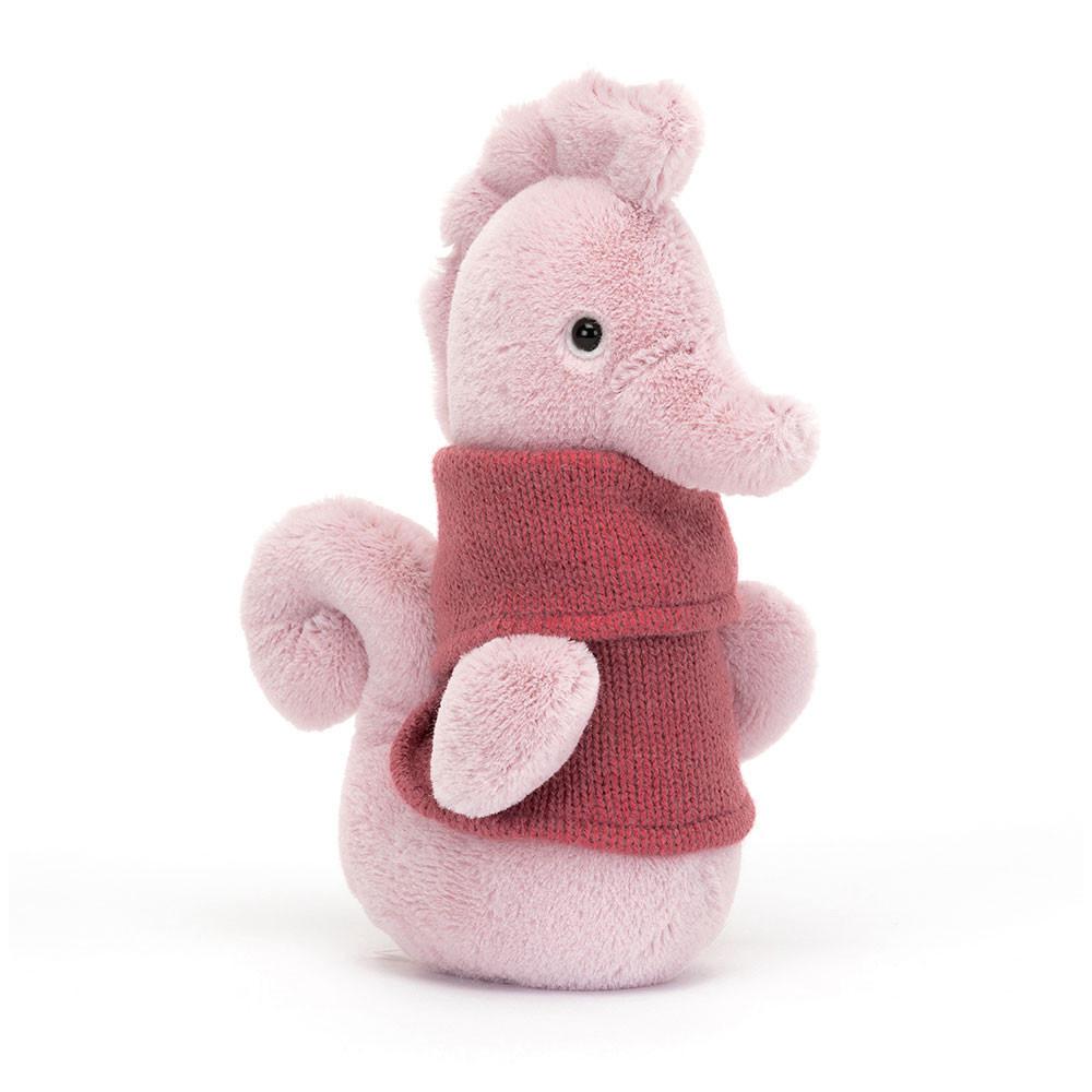 Jellycat Cozy Crew Seahorse 17cm x 6cm x 9cm Animals Rosa | Deutschland  275-NBHUWJ