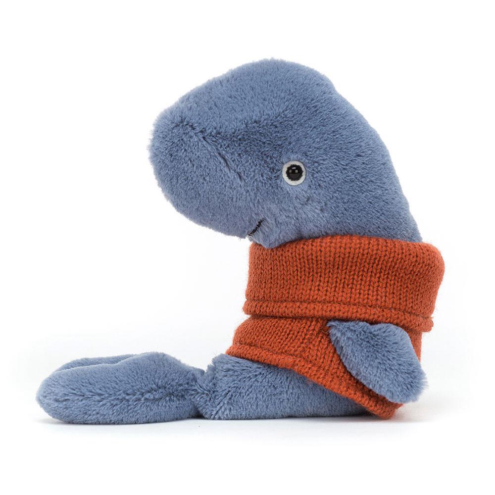 Jellycat Cozy Crew Whale 15cm x 6cm x 10cm Animals Blau | Deutschland  201-MQTZPW