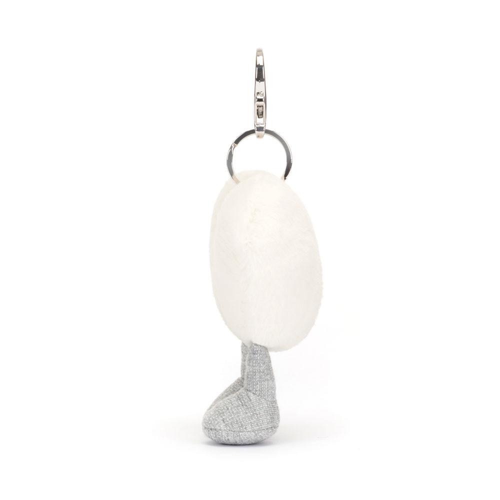 Jellycat Cream Heart 13cm x 9cm x 3cm Bag Charm Weiß | Deutschland  130-YXBTKZ