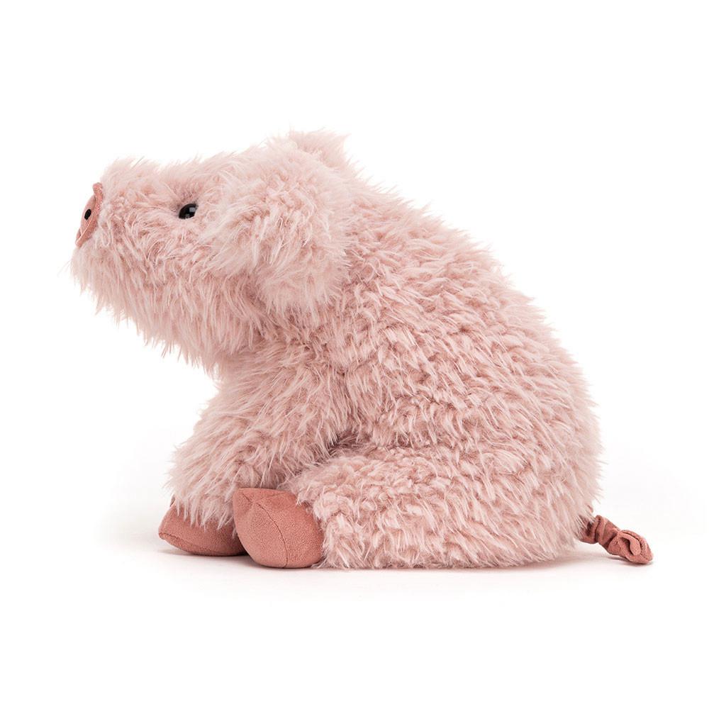 Jellycat Curvie Pig 25cm x 16cm x 10cm Animals Rosa | Deutschland  147-EDMQWZ