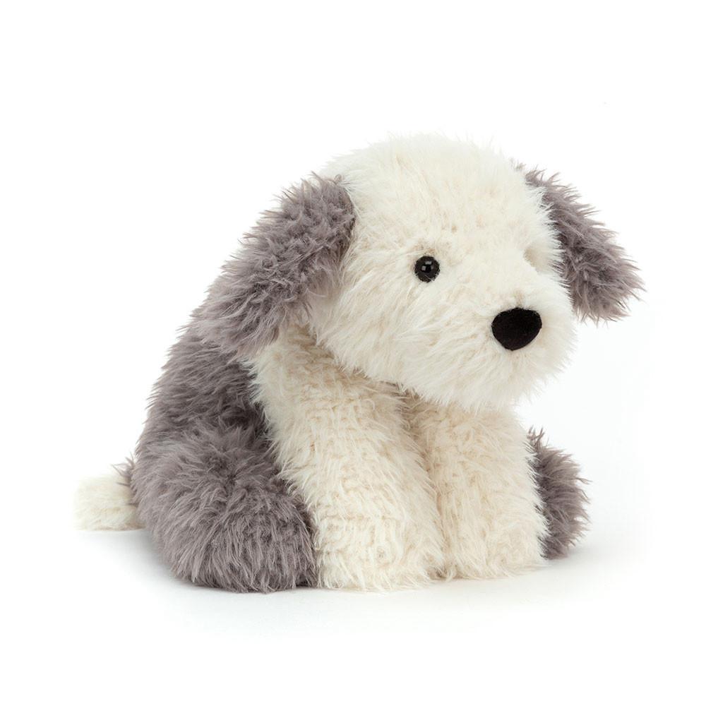 Jellycat Curvie Sheep Dog 25cm x 16cm x 10cm Animals Grau | Deutschland  830-PNSMWJ