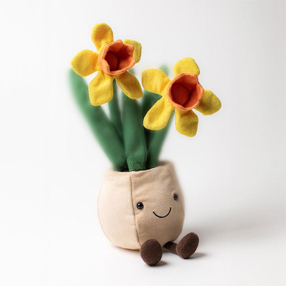 Jellycat Daffodil Pot 29cm x 11cm x 11cm Amuseables Gelb | Deutschland  047-JVCYEH