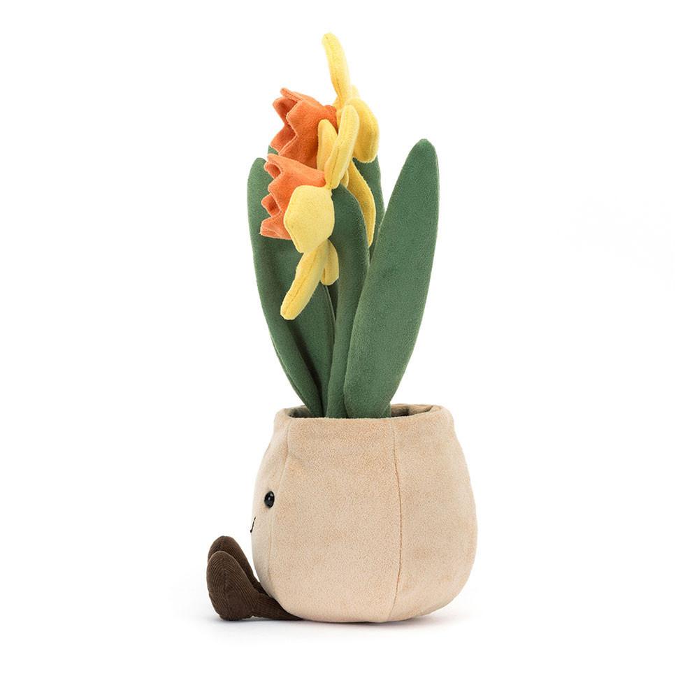 Jellycat Daffodil Pot 29cm x 11cm x 11cm Amuseables Gelb | Deutschland  047-JVCYEH