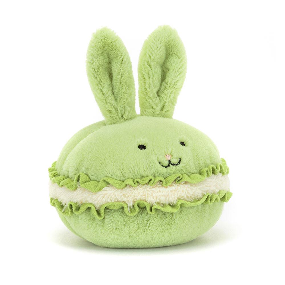 Jellycat Dainty Dessert Bunny Macaron 12cm x 12cm x 12cm Amuseables Grün | Deutschland  804-JISHTN