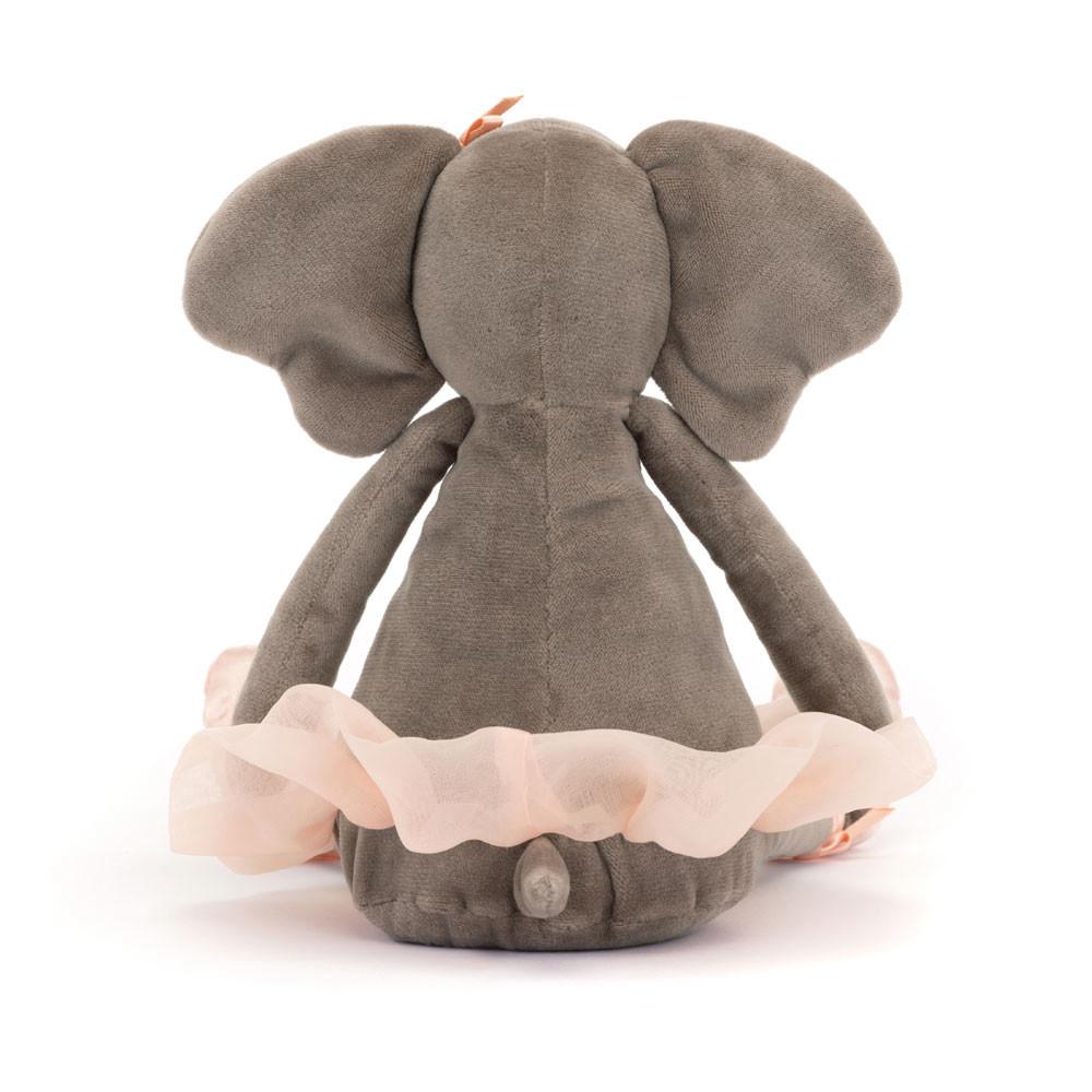 Jellycat Dancing Darcey Elephant 33cm x 9cm x 8cm Animals Grau | Deutschland  574-XZDQKH