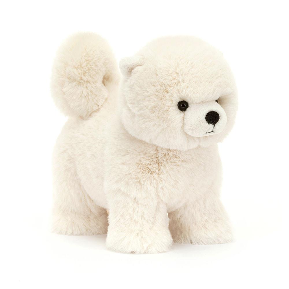 Jellycat Daphne Pomeranian 24cm x 13cm x 26cm Animals Weiß | Deutschland  462-QXPGAU