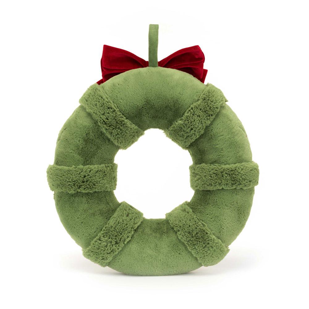 Jellycat Decorated Christmas Wreath 44cm x 37cm x 9cm Amuseables Grün | Deutschland  978-HCWKFE