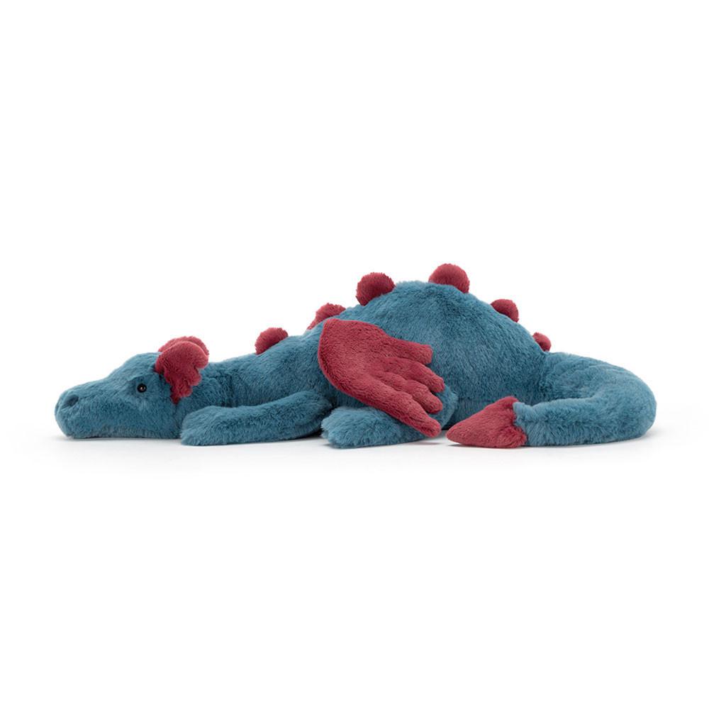 Jellycat Dexter Dragon 3.1in x 3.1in x 11.8in Animals Blau | Deutschland  971-WCKVZX