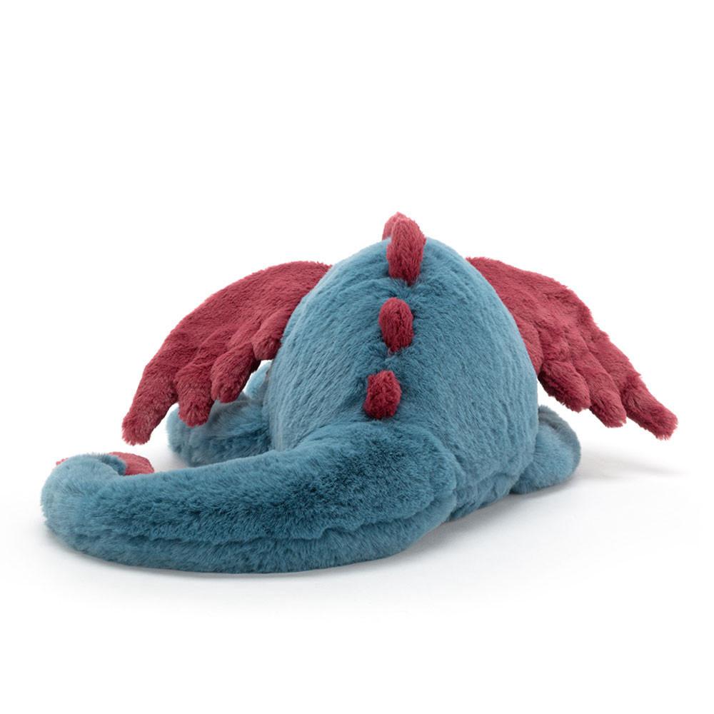 Jellycat Dexter Dragon 3.1in x 3.1in x 11.8in Animals Blau | Deutschland  971-WCKVZX