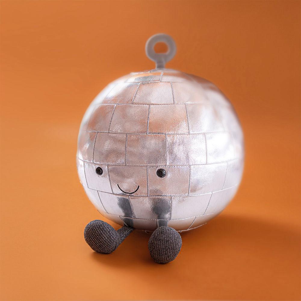 Jellycat Disco Ball 30cm x 24cm x 23cm Amuseables Grau | Deutschland  803-TOGZFY