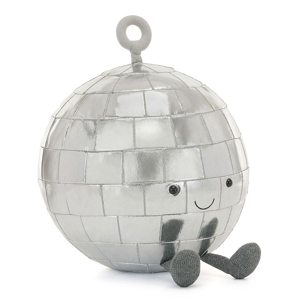 Jellycat Disco Ball 30cm x 24cm x 23cm Amuseables Grau | Deutschland  803-TOGZFY
