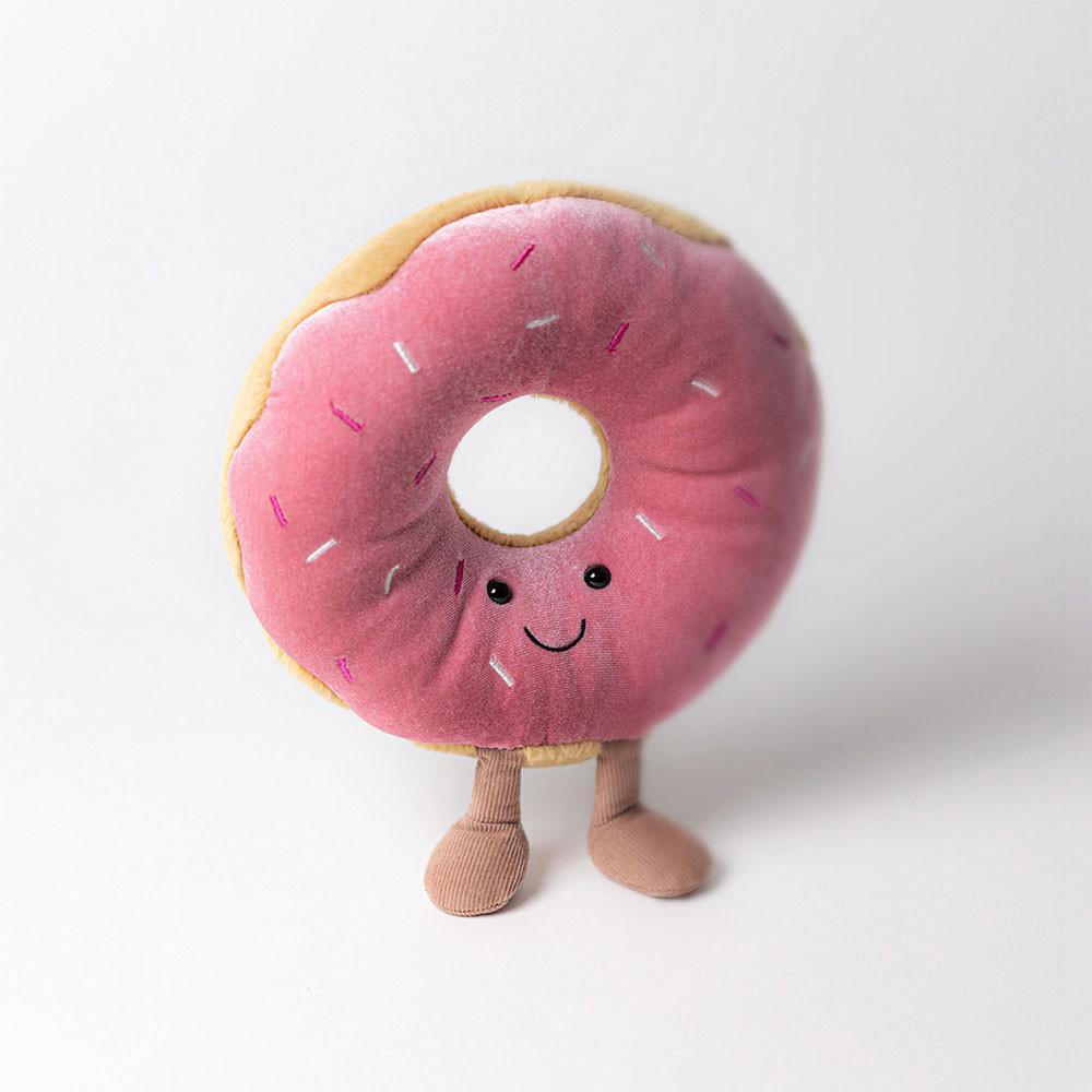Jellycat Doughnut 18cm x 17cm x 6cm Amuseables Rosa | Deutschland  940-EPIWMA
