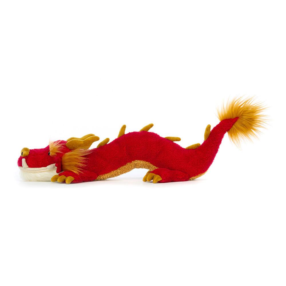 Jellycat Festival Dragon 4.3in x 7.1in x 16.5in Animals Rot | Deutschland  853-FAWBHU