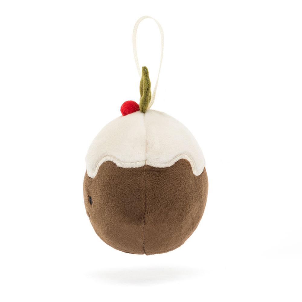 Jellycat Festive Folly Christmas Pudding 13cm x 7cm x 5cm Amuseables Braun | Deutschland  509-YNQMZW