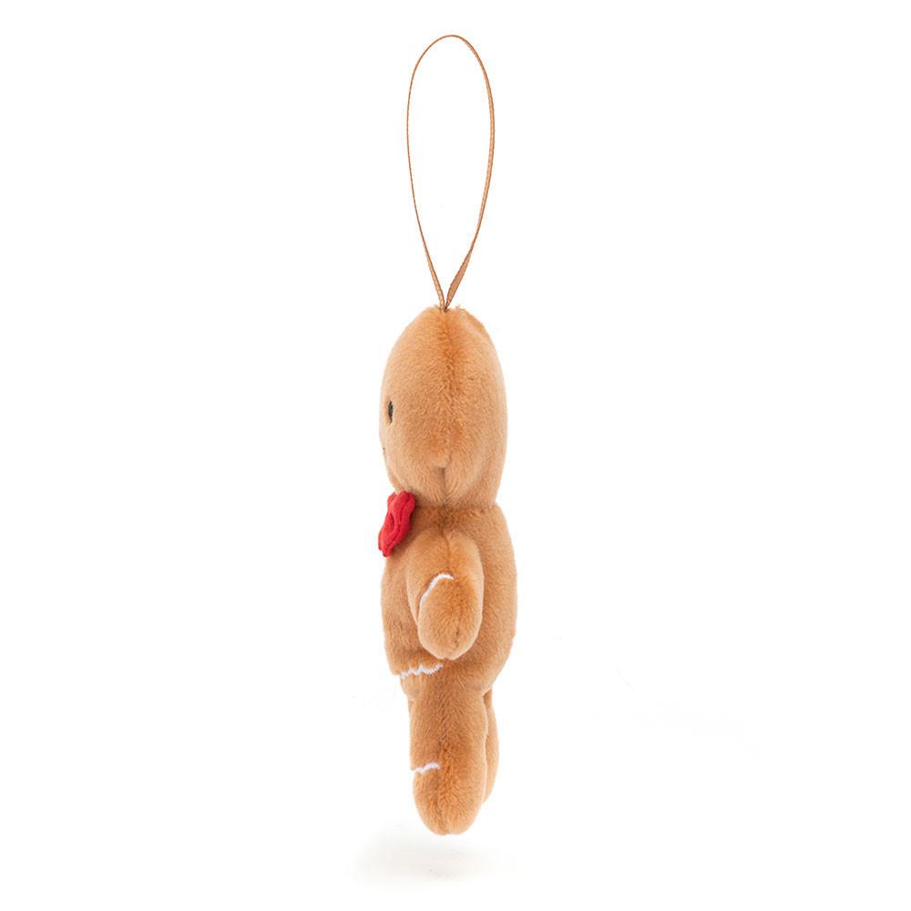 Jellycat Festive Folly Gingerbread Fred 16cm x 4cm x 2cm Amuseables Braun | Deutschland  076-TCVMHR