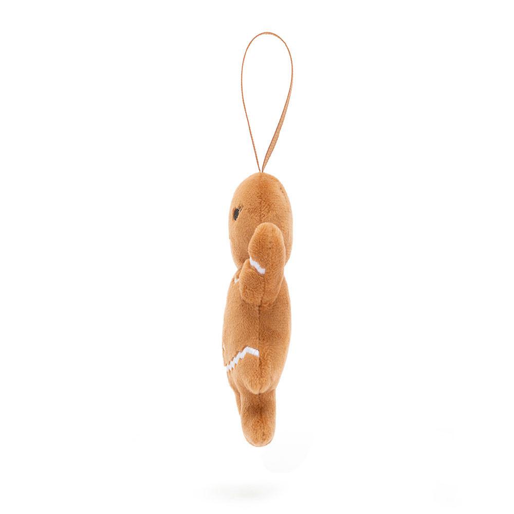 Jellycat Festive Folly Gingerbread Ruby 10cm x 6cm x 2cm Amuseables Braun | Deutschland  980-IJGZSF