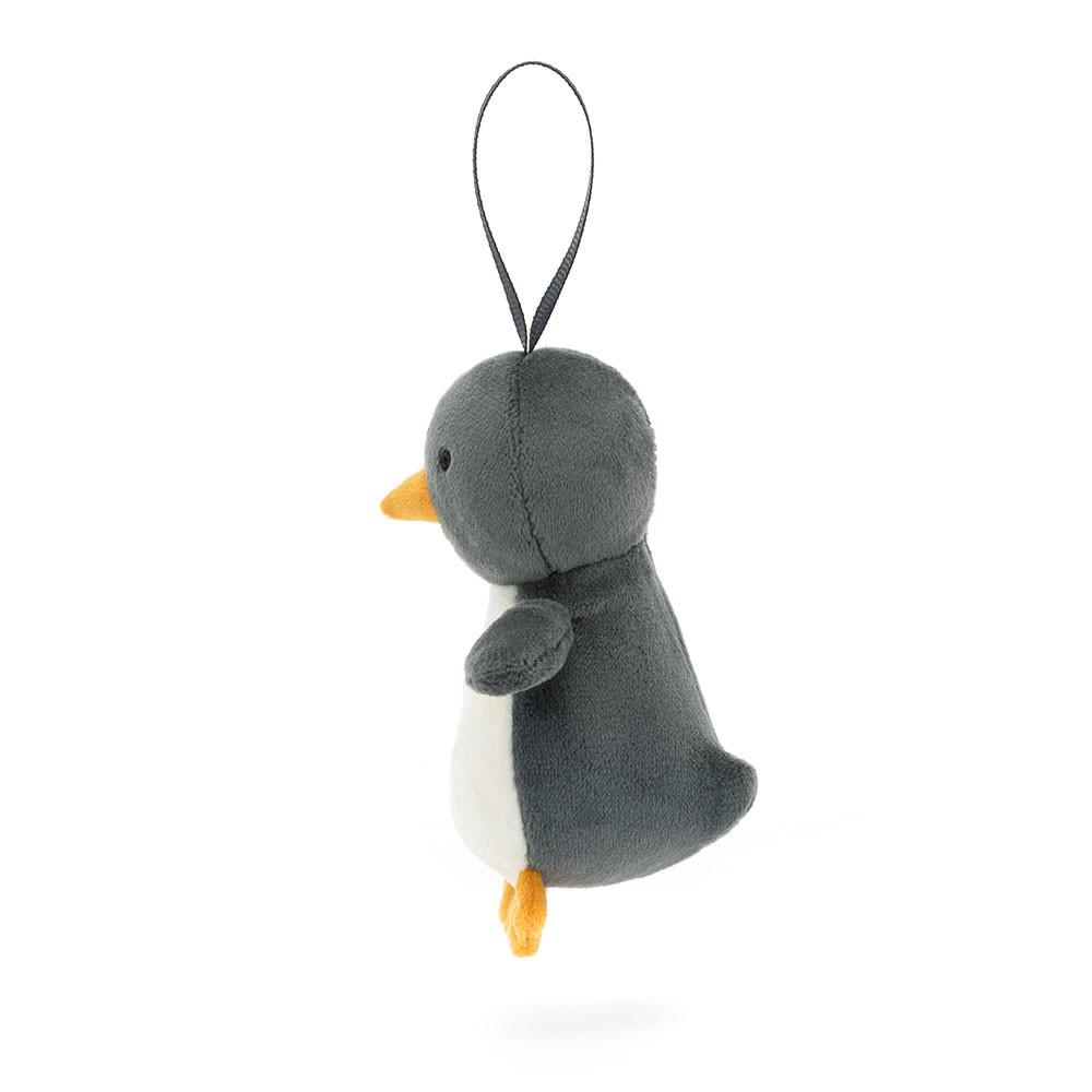 Jellycat Festive Folly Penguin 16cm x 4cm x 5cm Animals Grau | Deutschland  975-JRDNAX
