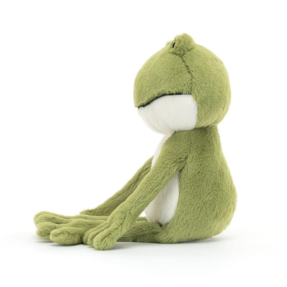 Jellycat Finnegan Frog 23cm x 7cm x 7cm Animals Grün | Deutschland  382-NFWUAD