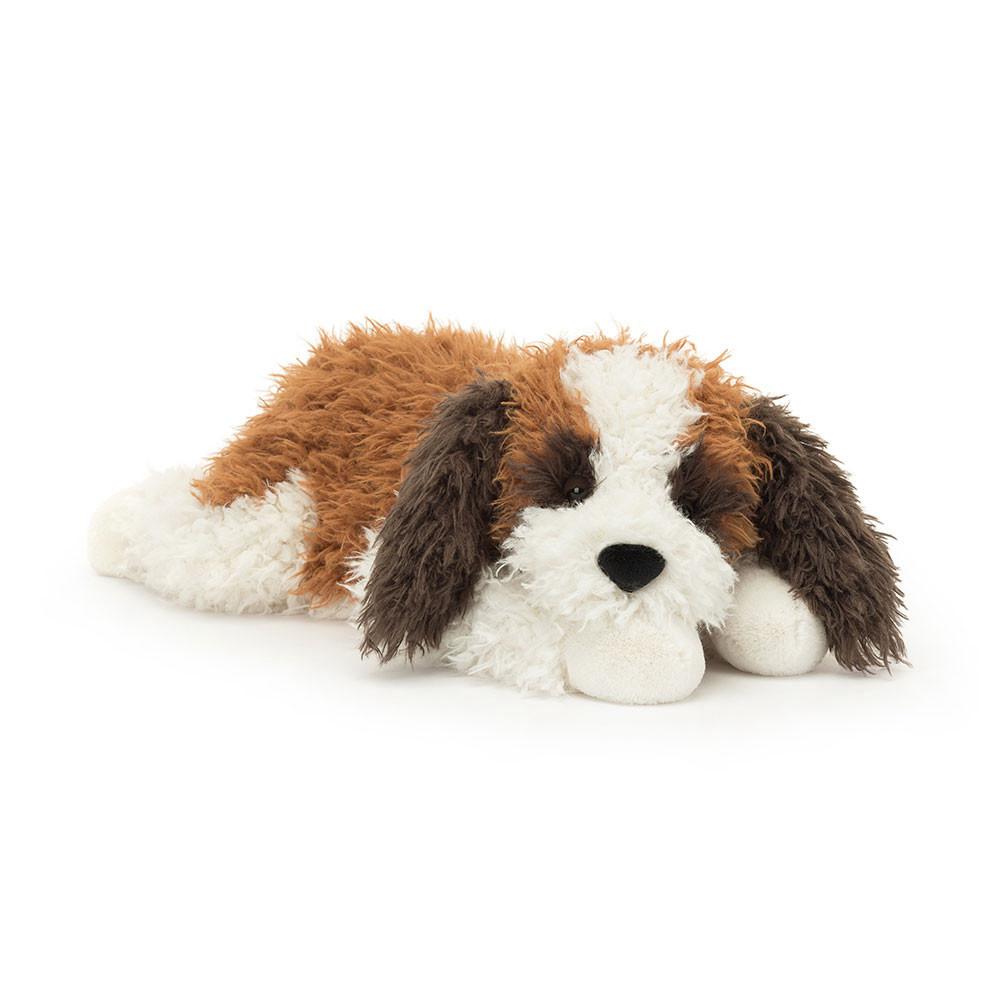 Jellycat Floofie St Bernard 16cm x 20cm x 47cm Animals Braun | Deutschland  512-BPEQOY