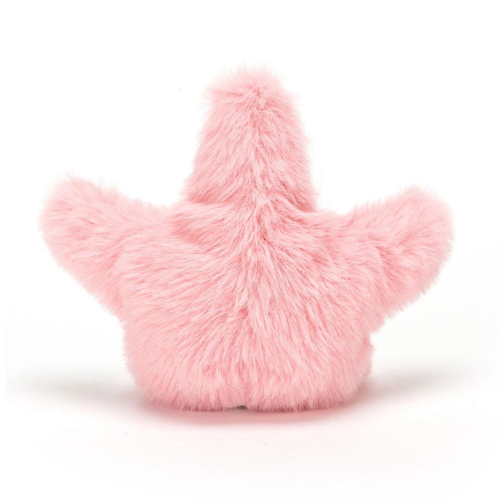 Jellycat Fluffy Starfish 10cm x 7cm x 4cm Animals Rosa | Deutschland  482-RKNETL