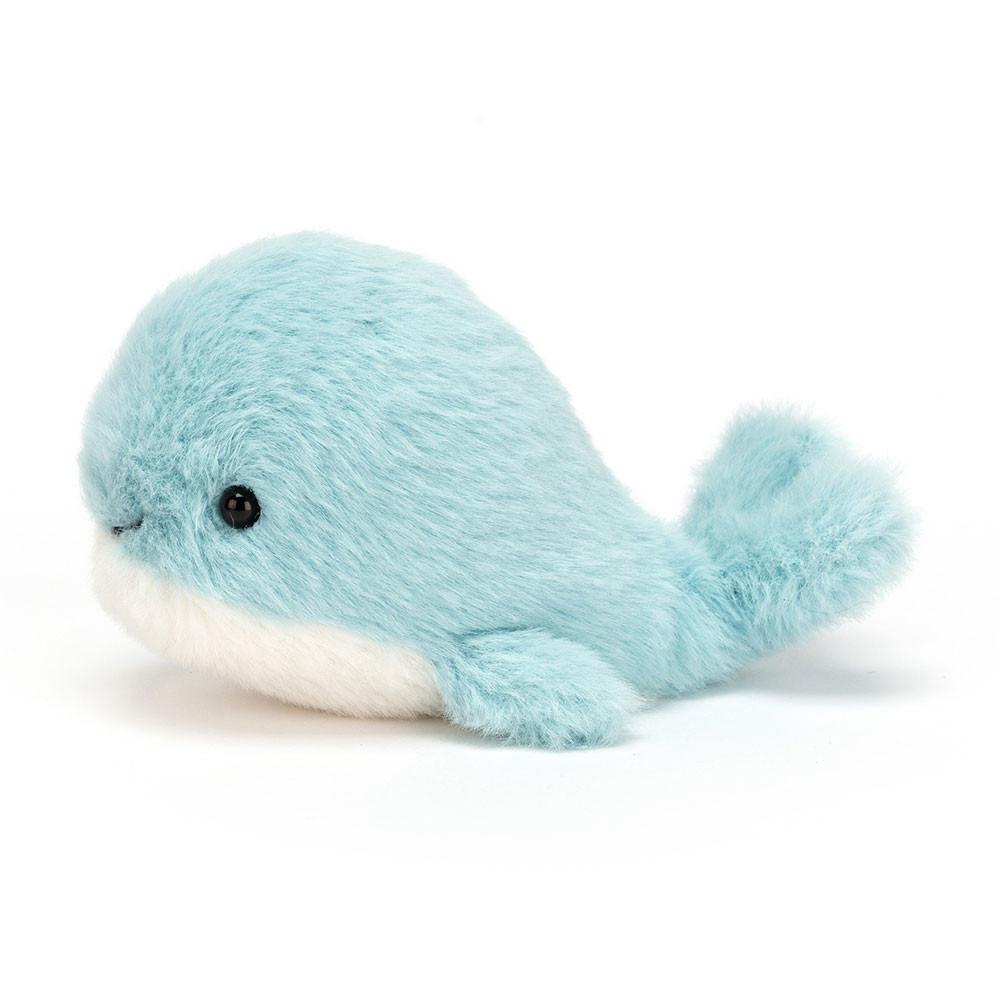 Jellycat Fluffy Whale 7cm x 5cm x 10cm Animals Blau | Deutschland  207-UGNAPC