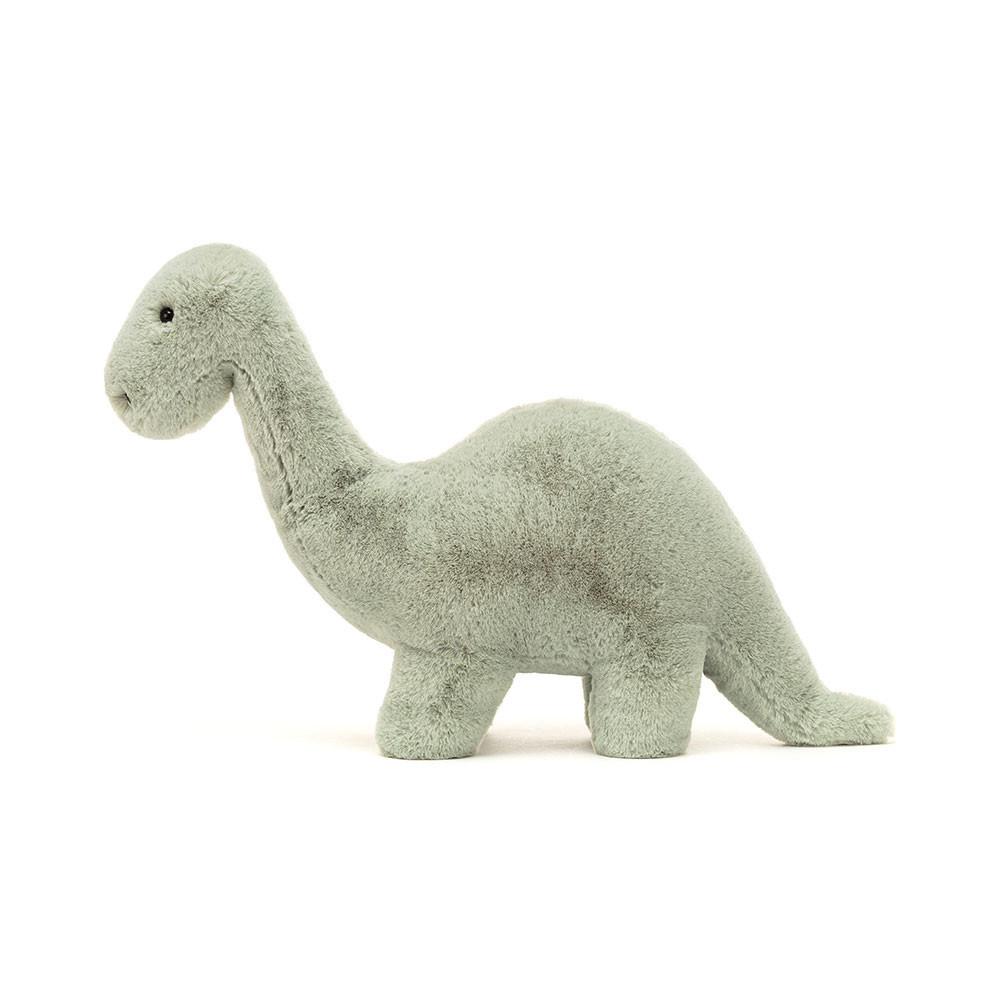 Jellycat Fossilly Brontosaurus 10.2in x 4.7in x 15.4in Animals Grün | Deutschland  019-JNPVOH