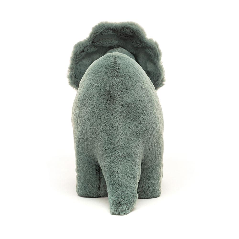 Jellycat Fossilly Triceratops 6.7in x 4.7in x 11.4in Animals Grün | Deutschland  584-AZULRI