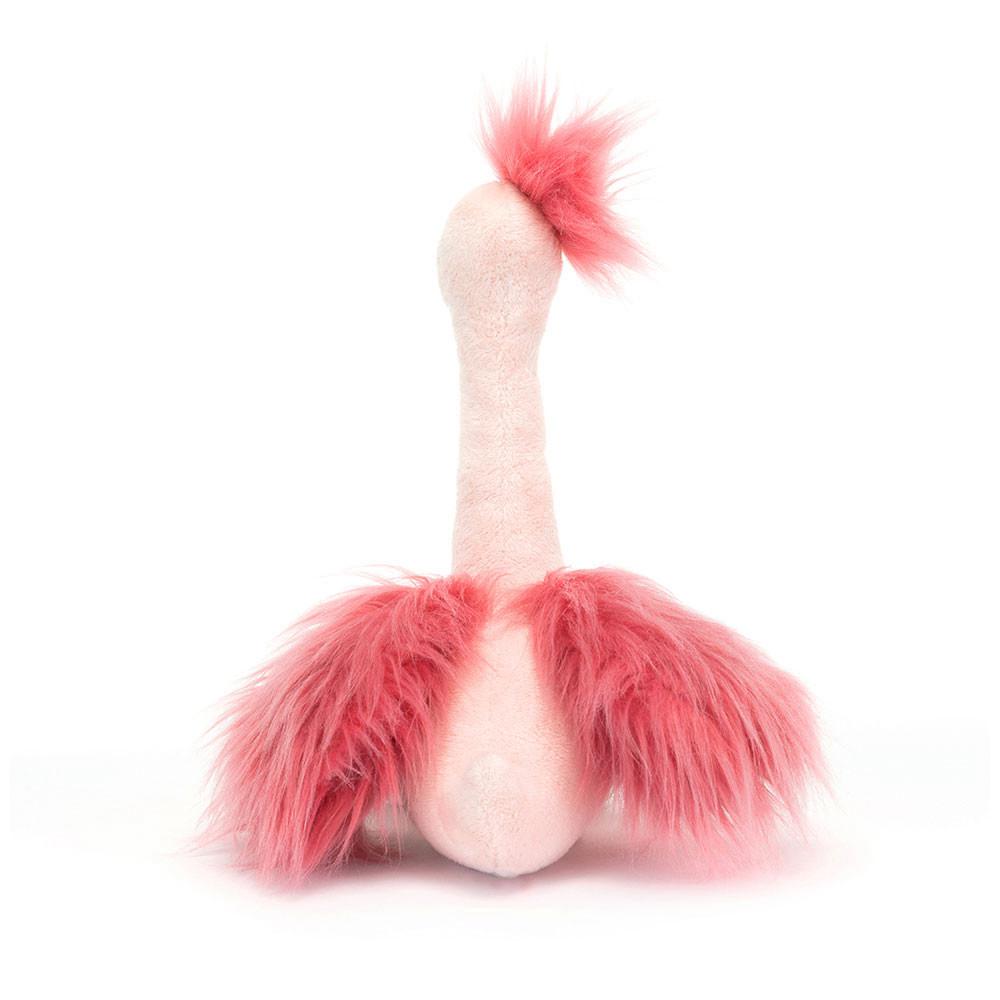 Jellycat Fou Fou Ostrich 31cm x 14cm x 15cm Animals Rosa | Deutschland  453-YQHSTB