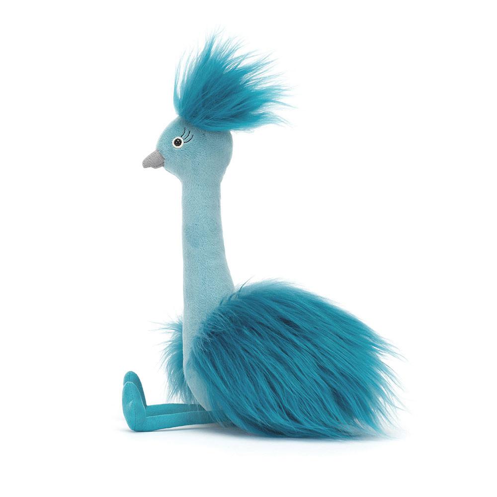 Jellycat Fou Fou Peacock 31cm x 14cm x 15cm Animals Blau | Deutschland  610-WUVDQH