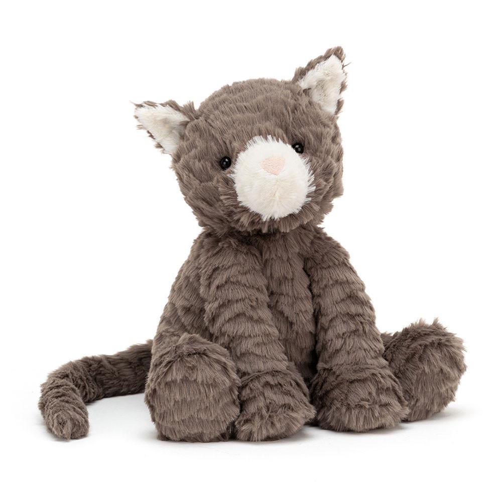 Jellycat Fuddlewuddle Cat 9.1in x 5.1in x 3.5in Animals Grau | Deutschland  083-XIJVTB