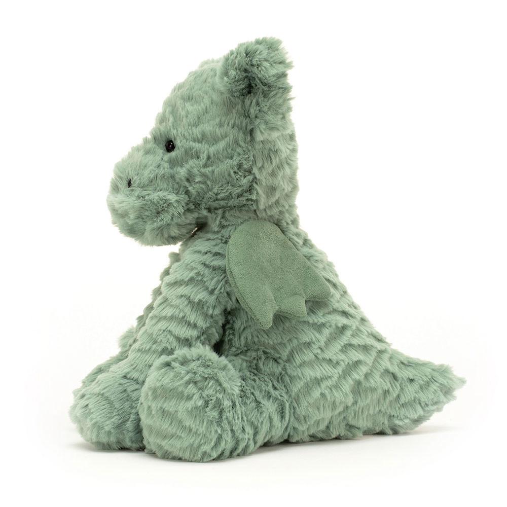 Jellycat Fuddlewuddle Dragon 23cm x 13cm x 9cm Animals Grün | Deutschland  721-GPYSJR