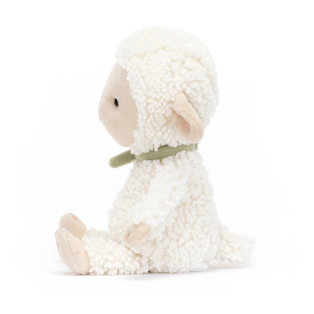 Jellycat Fuzzkin Lamb 25cm x 9cm x 5cm Animals Weiß | Deutschland  701-OZCMYE