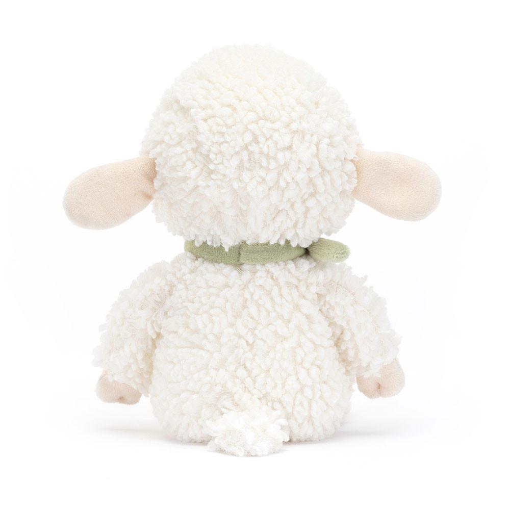 Jellycat Fuzzkin Lamb 25cm x 9cm x 5cm Animals Weiß | Deutschland  701-OZCMYE
